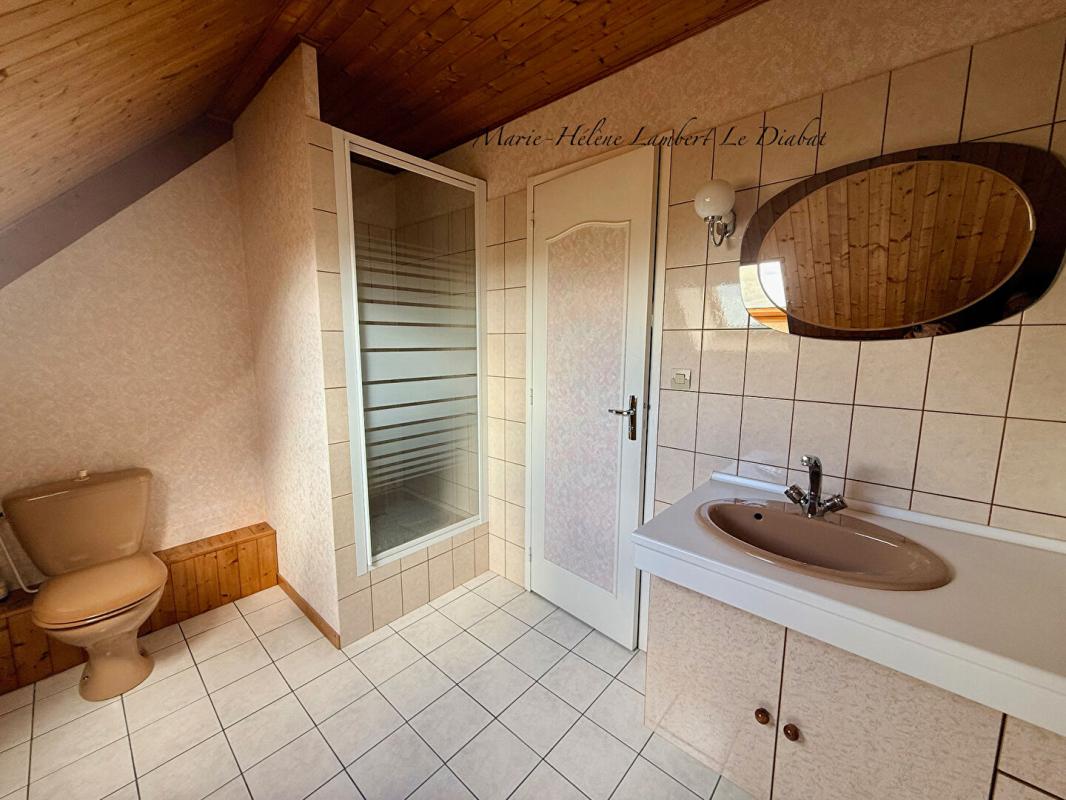 SAINT-ROMAIN-DE-COLBOSC SANDOUVILLE - Maison T5 - PLAIN PIED DE VIE - SOUS-SOL COMPLET - GRAND JARDIN - 15