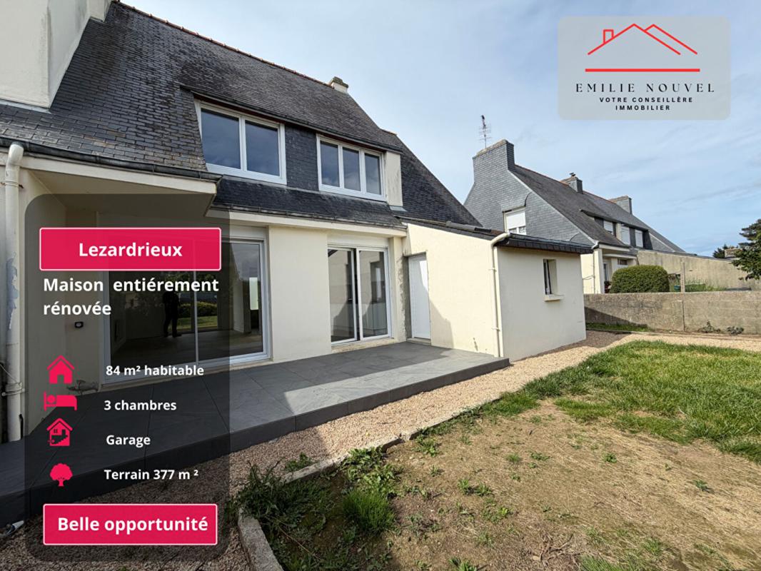 LEZARDRIEUX Maison Lezardrieux 4 pièce(s) 84.5 m2 1