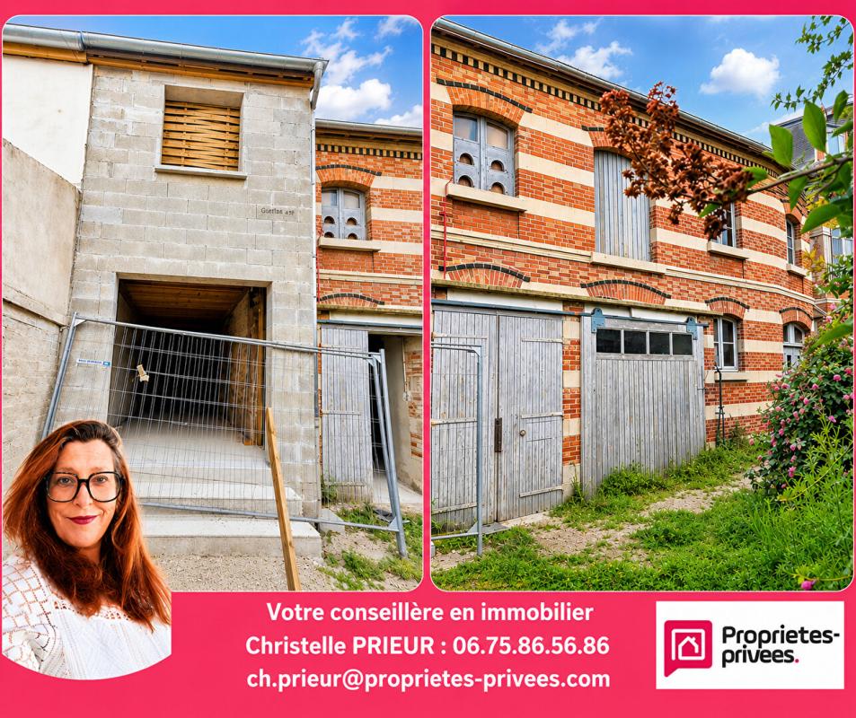 CHALONS-EN-CHAMPAGNE Bâtiment de caractère à aménager ? 130 m² ? Terrain 195 m² 1