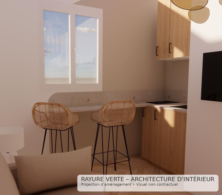 PARIS-18E-ARRONDISSEMENT MONTMARTRE  - ABBESSES - STUDETTE AU CALME SUR COUR - ADRESSE RARE 3