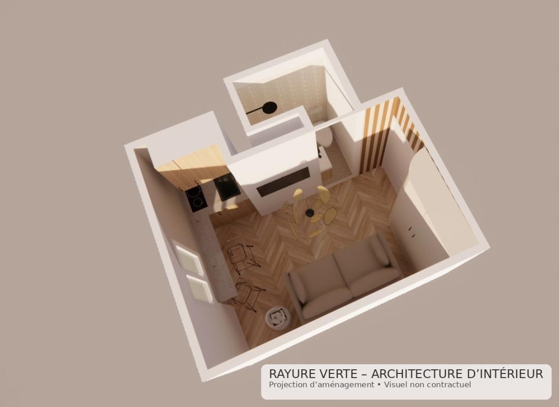 PARIS-18E-ARRONDISSEMENT MONTMARTRE  - ABBESSES - STUDETTE AU CALME SUR COUR - ADRESSE RARE 7