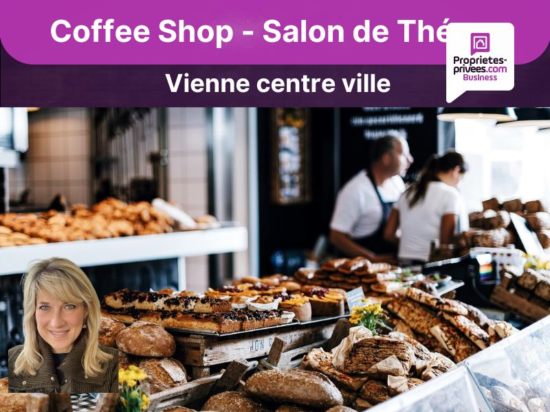 VIENNE 38200 VIENNE - Coffee shop - Terrasse - Emplacement N°1 Centre ville 2