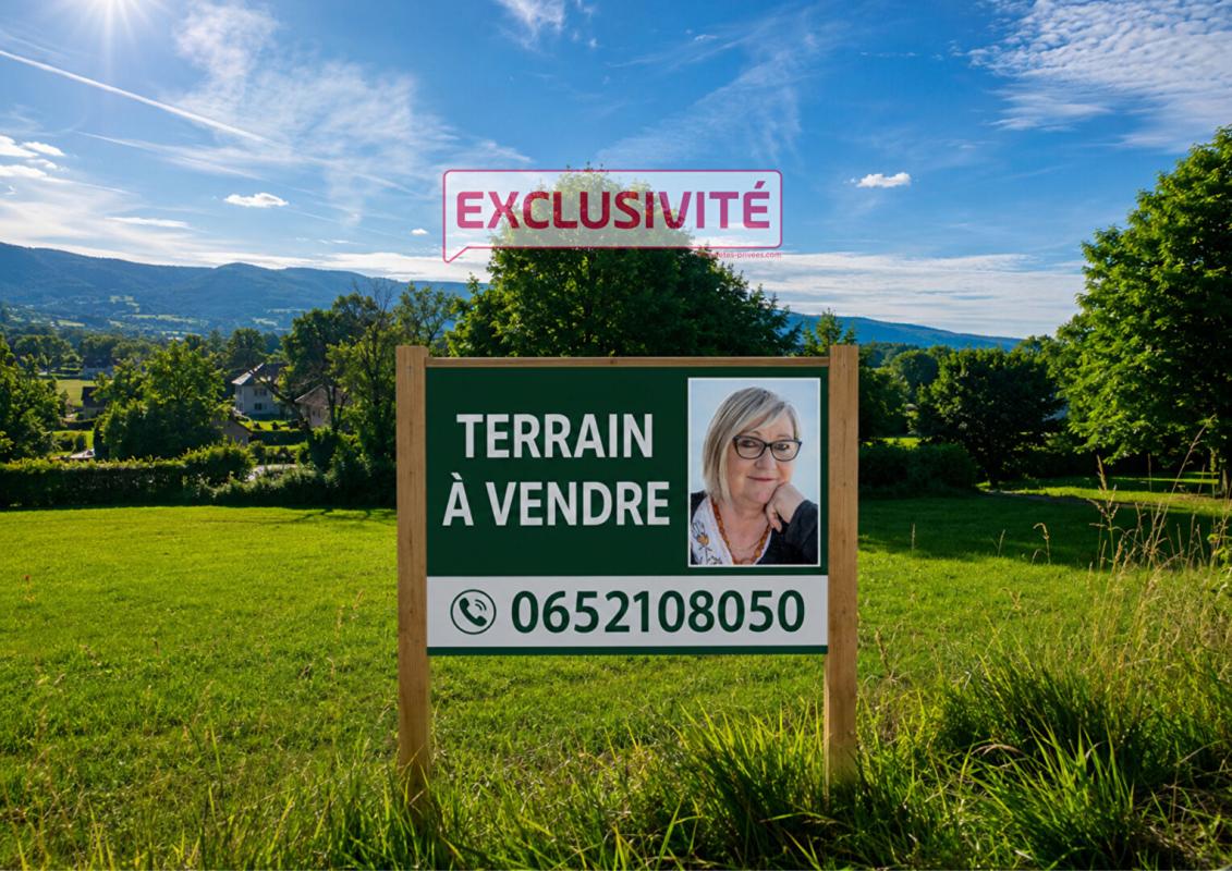 ALBENS Terrain Entrelacs 460 m2 -viabilisé , libre constructeur 1