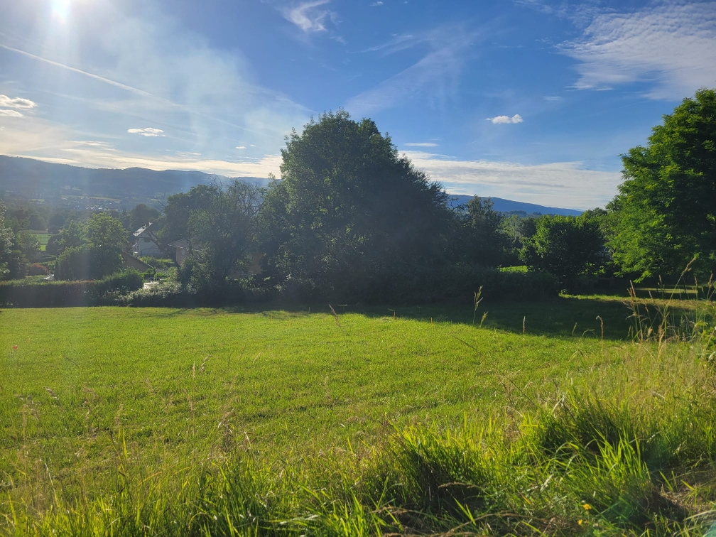 ALBENS Entrelacs 73410 -commune tranquille terrain viabilisé  461m2 2