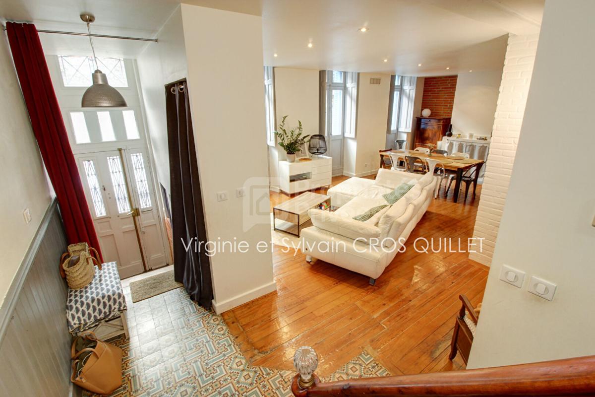 TOULOUSE Maison de ville avec cour et souplex 134 m2 2