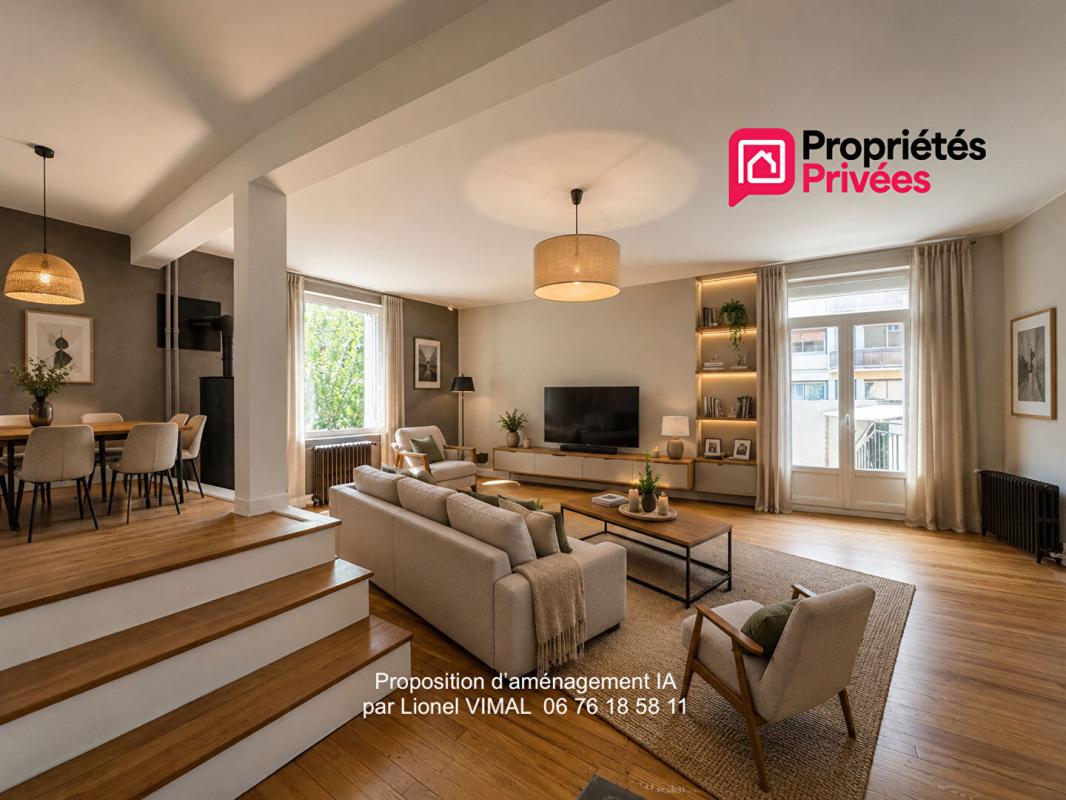 CLERMONT-FERRAND Maison T7 ( 5 ch ) 162 m2 avec garage, terrasse et cave 1