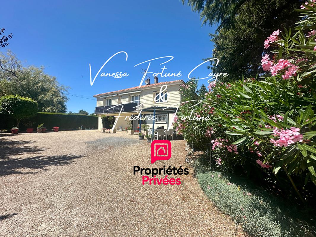 MONTLIEU-LA-GARDE MAISON FAMILIALE 138 M² TERRAIN CONSTRUCTIBLE 2 150 M² PANNEAUX SOLAIRES FORT POTENTIEL D'AMÉNAGEMENT 1