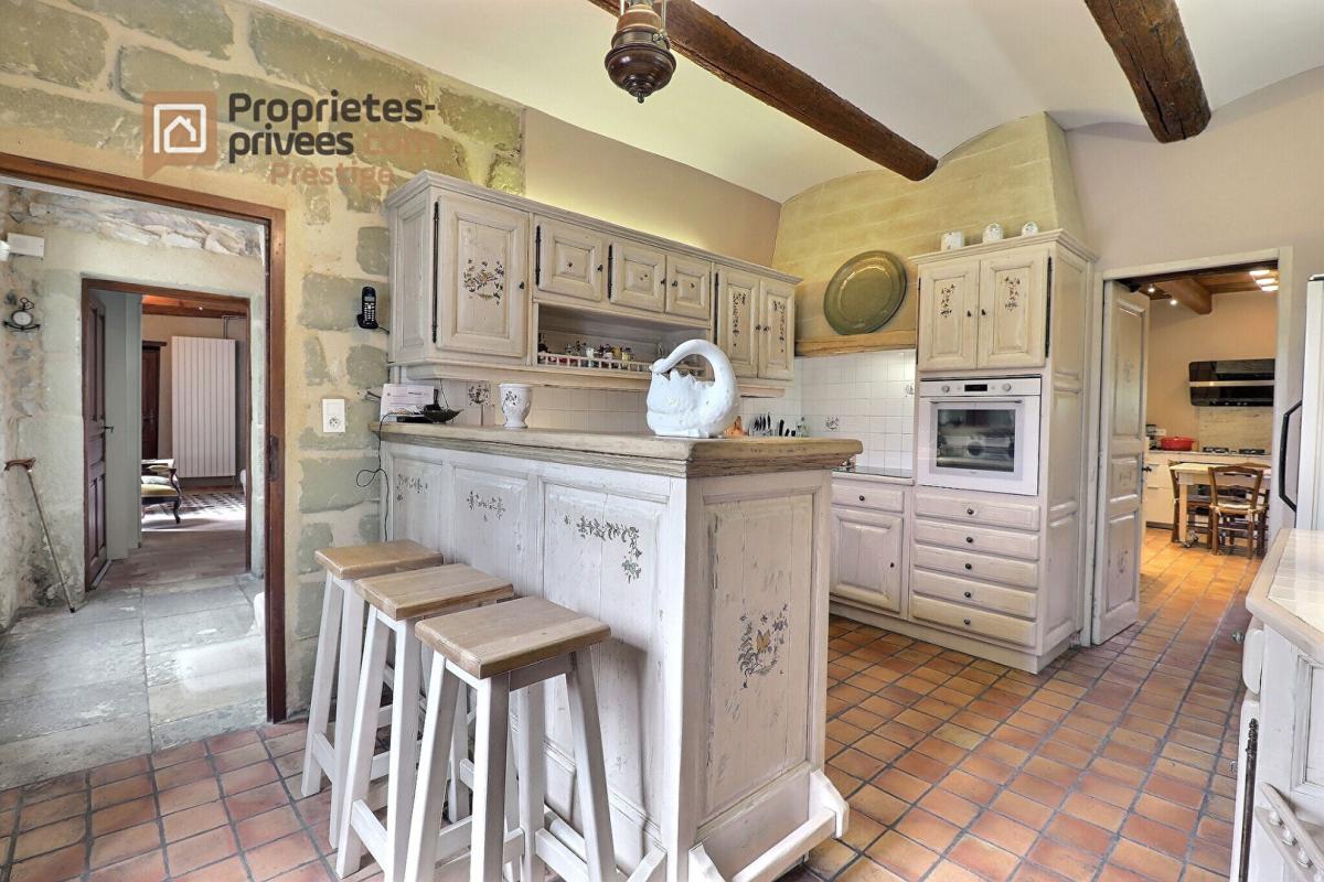 UZES Mas restauré proche Uzès 9