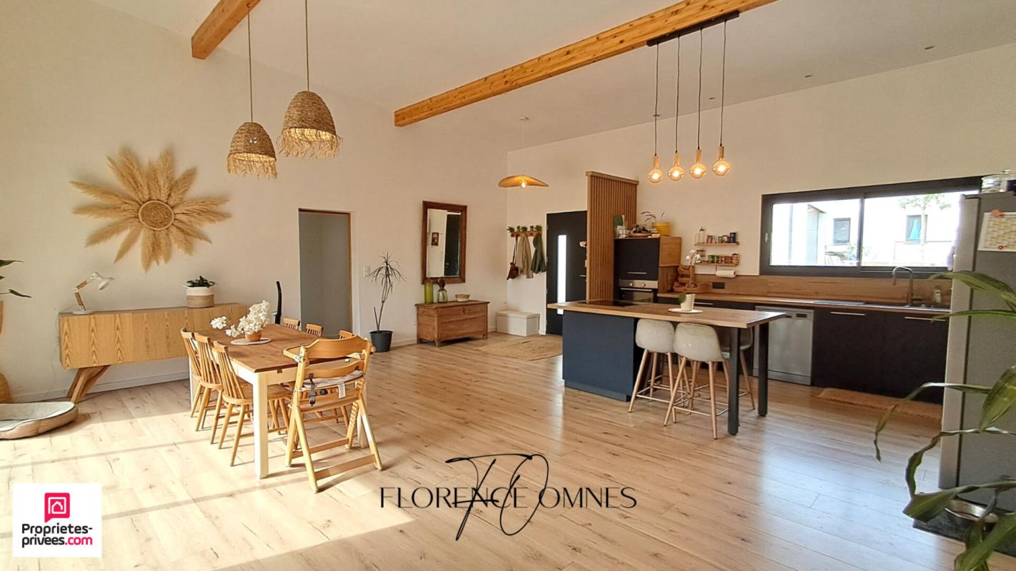 CARCASSONNE Exceptionnel à RUSTIQUES - Maison  Plain Pied contemporaine ossature bois -  143 m2 - 4 chambres 1