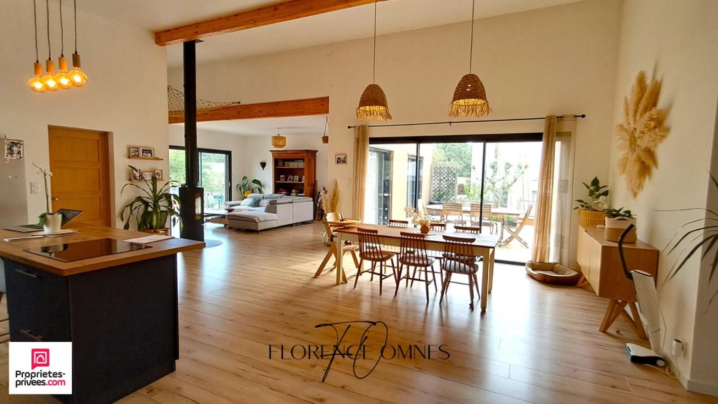 CARCASSONNE Exceptionnel à RUSTIQUES - Maison  Plain Pied contemporaine ossature bois -  143 m2 - 4 chambres 6