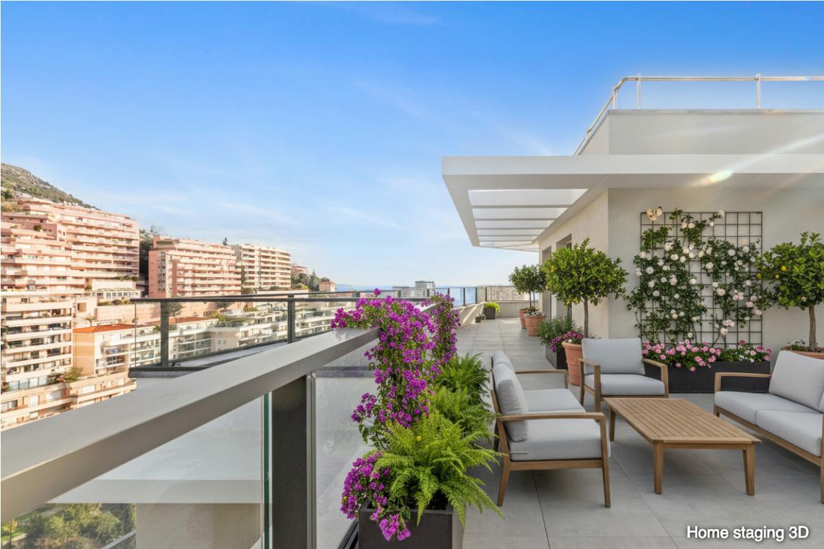 BEAUSOLEIL BEAUSOLEIL - AUX PORTES DE MONACO | T4 D'EXCEPTION AVEC APERÇU MER ET VUE SUR MONACO 1