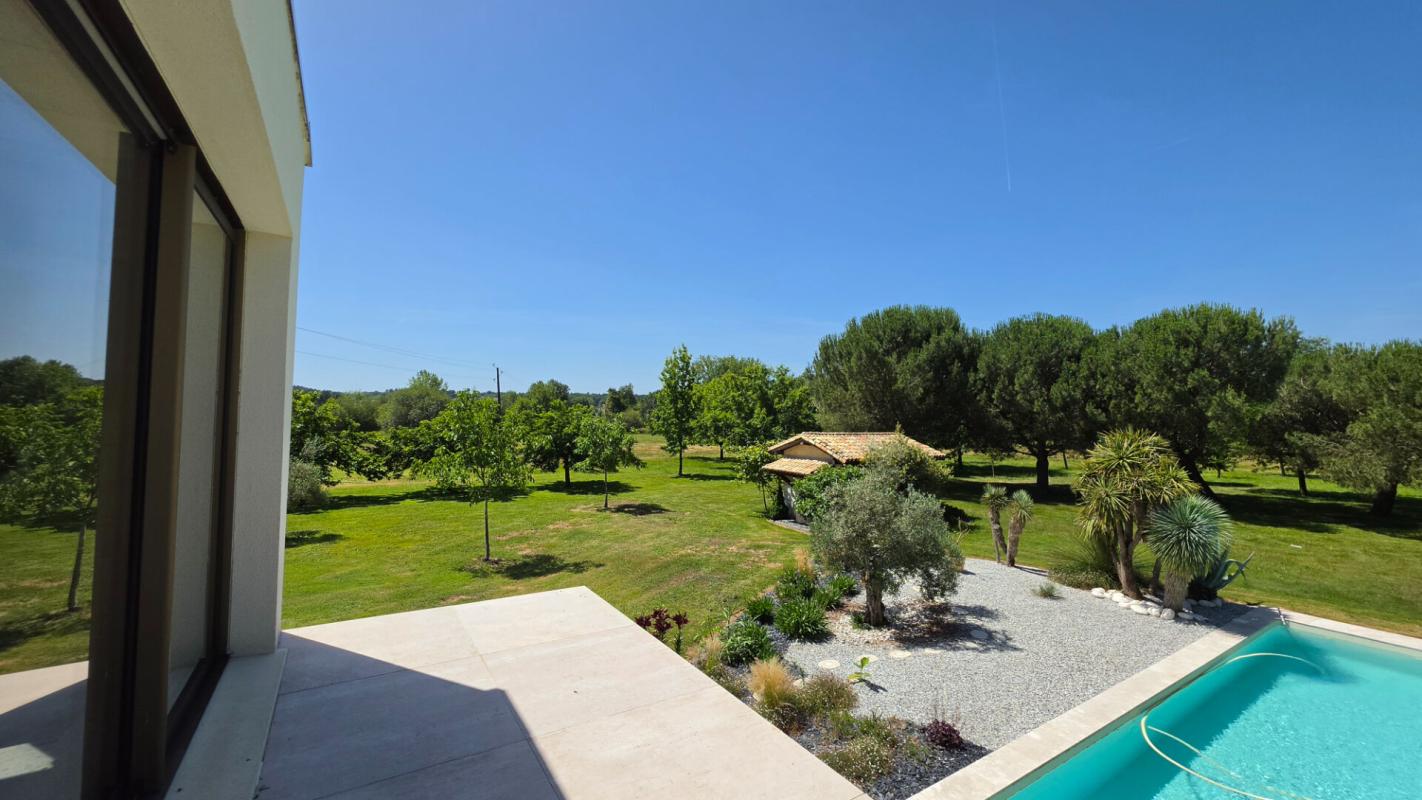 SAINT-MARTIAL-D'ARTENSET Propriété d'exception avec extension contemporaine, parc arboré, piscine et potentiel domaine privé entre Bordeaux et Périgueux 14