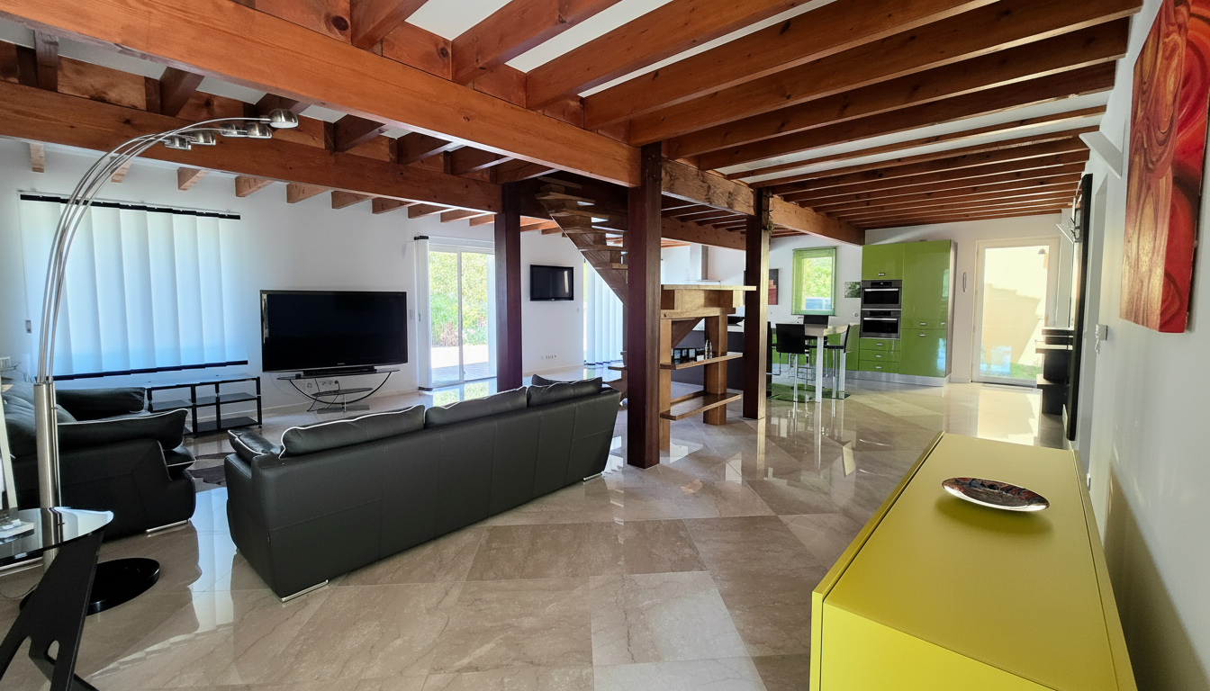 SAINT-MARTIAL-D'ARTENSET Propriété d'exception avec extension contemporaine, parc arboré, piscine et potentiel domaine privé entre Bordeaux et Périgueux 6