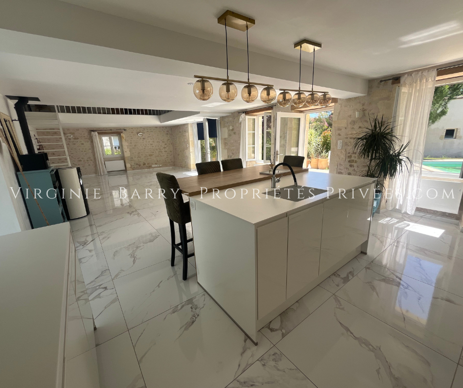 SAINT-CREPIN MAGNIFIQUE MAISON T5 AVEC PISCINE ET DEPENDANCES 2