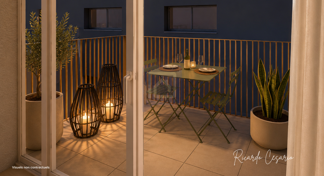 QUIMPER APPARTEMENT T2 AVEC BALCON ET DOUBLE STATIONNEMENT - QUIMPER 3
