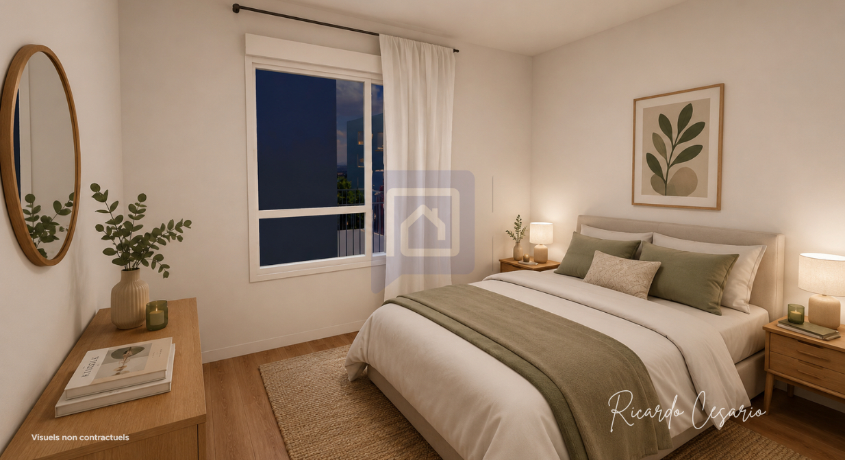 QUIMPER APPARTEMENT T2 AVEC BALCON ET DOUBLE STATIONNEMENT - QUIMPER 5