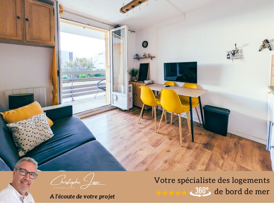 PORT LEUCATE T2 avec terrasse et parking direct plage 1