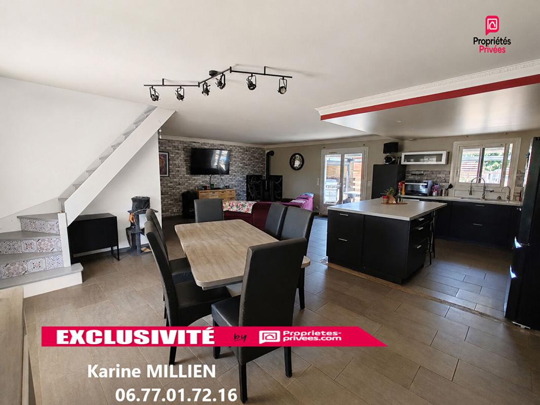 SAINT-GEORGES-MOTEL SAINT GEORGES MOTEL 27710 Maison individuelle - 1 étage - 4 chambres - Panneaux solaires - Terrain - 270 000  HAI 6