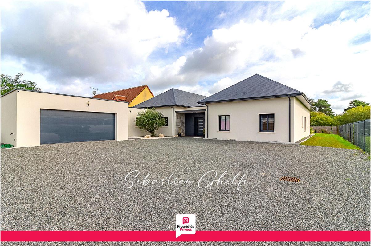ROMORANTIN-LANTHENAY belle villa de plain-pied avec piscine- 4 chambres dont 1 suite-double garage 16