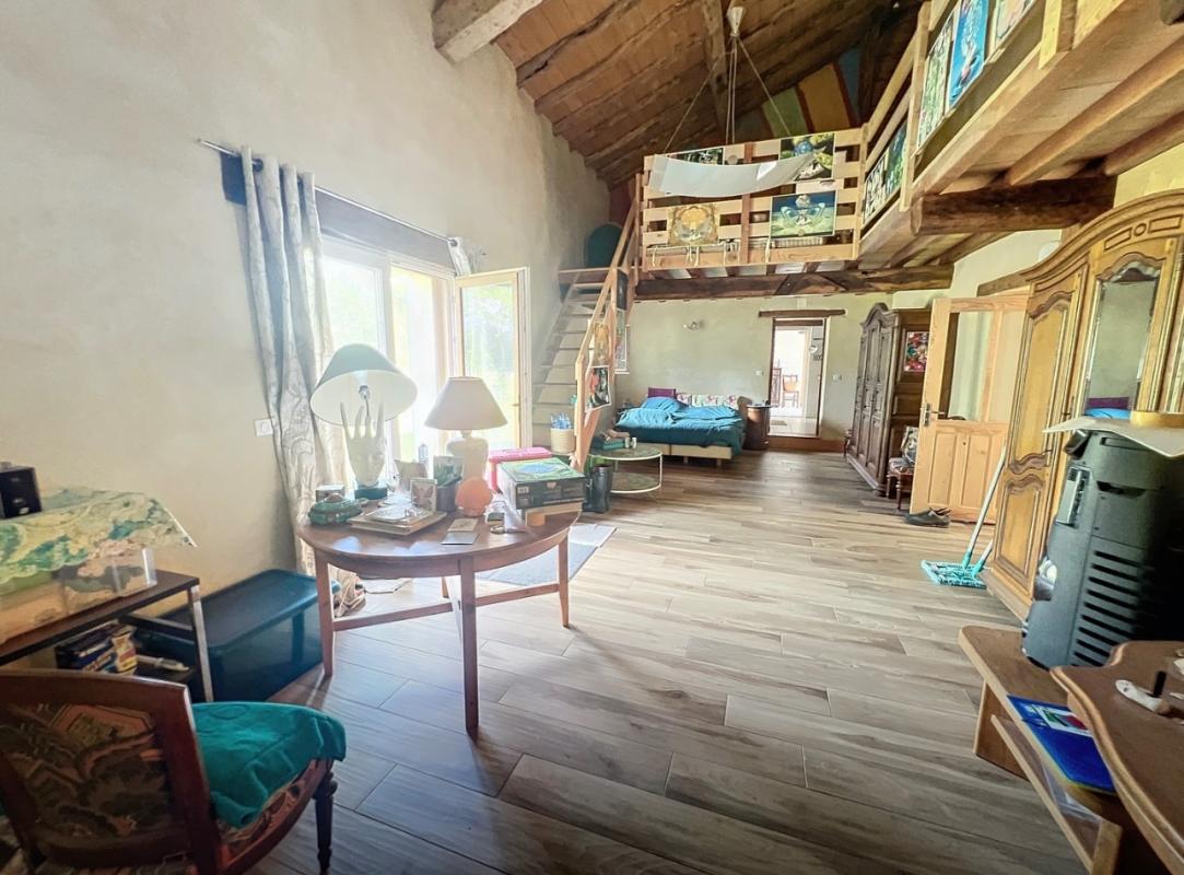 MONCORNEIL-GRAZAN Corps de ferme isolée cadre bucolique 1,3ha 6