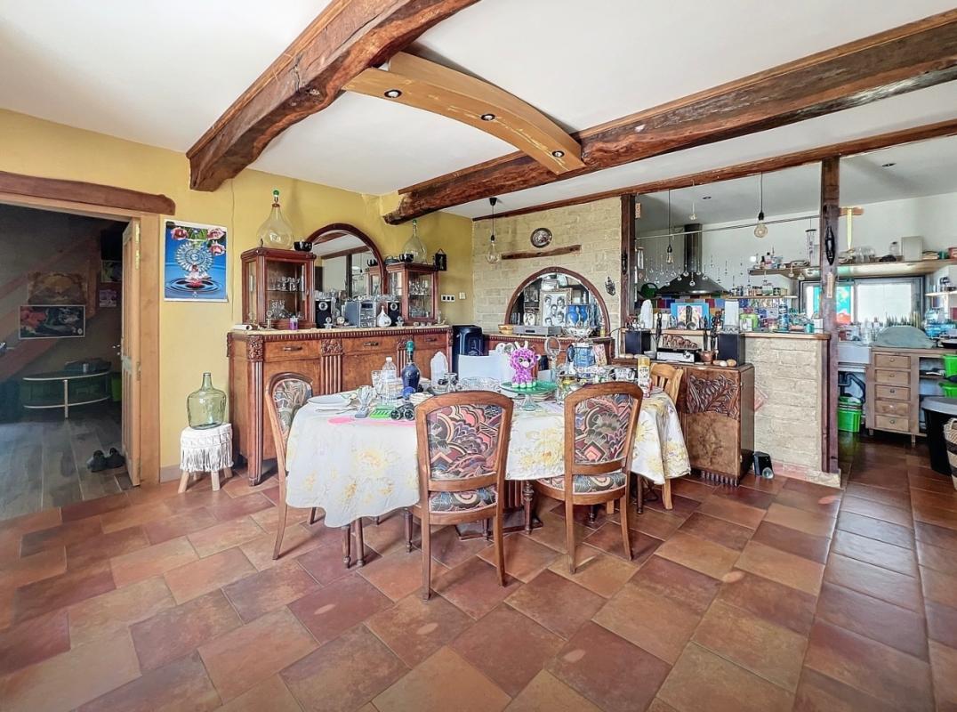 MONCORNEIL-GRAZAN Corps de ferme isolée cadre bucolique 1,3ha 8