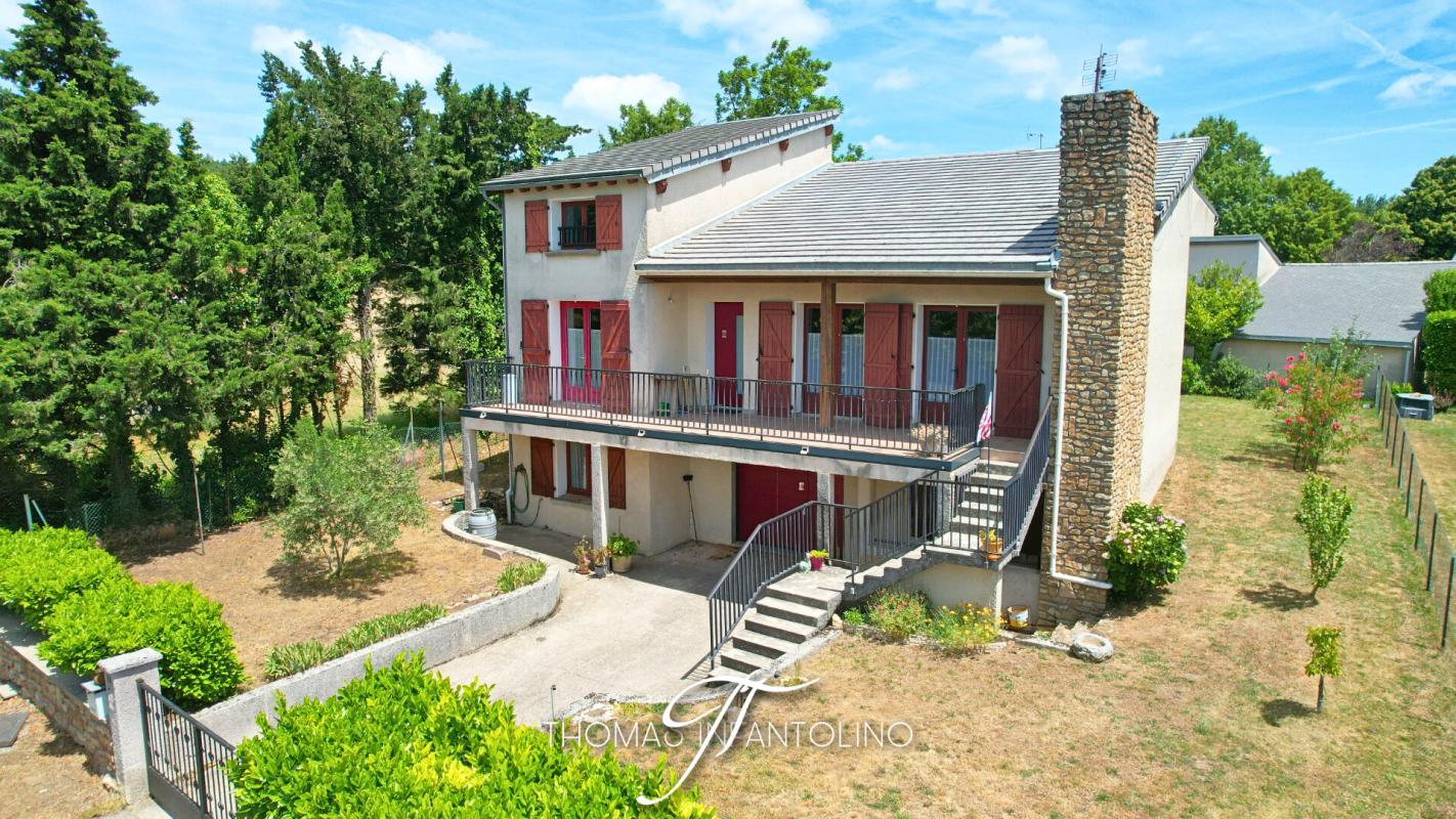 FONTIERS-CABARDES FONTIERS-CABARDÈS ? MAISON FAMILIALE AVEC VUE PYRÉNÉES - GARAGE XXL ET FORT POTENTIEL D'AMÉNAGEMENT 1