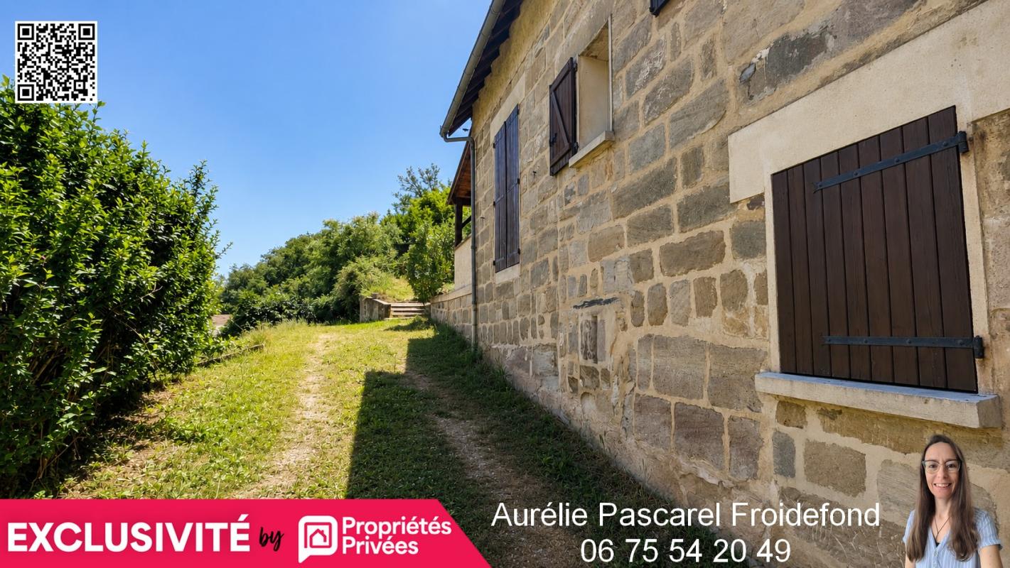 BRIVE-LA-GAILLARDE BRIVE : Grange en pierre, rénovée en Maison T4 d'env. 110m² - 3 chambres + Bureau - combles aménageables - GARAGE et Atelier - Terrain d'env. 2500m² et Terrasse couverte 7
