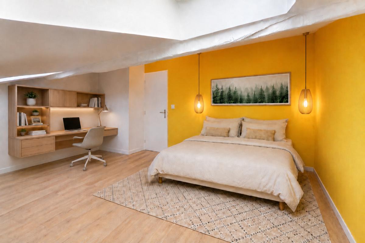 MONTGISCARD Maison de village rénovée au coeur du village 14