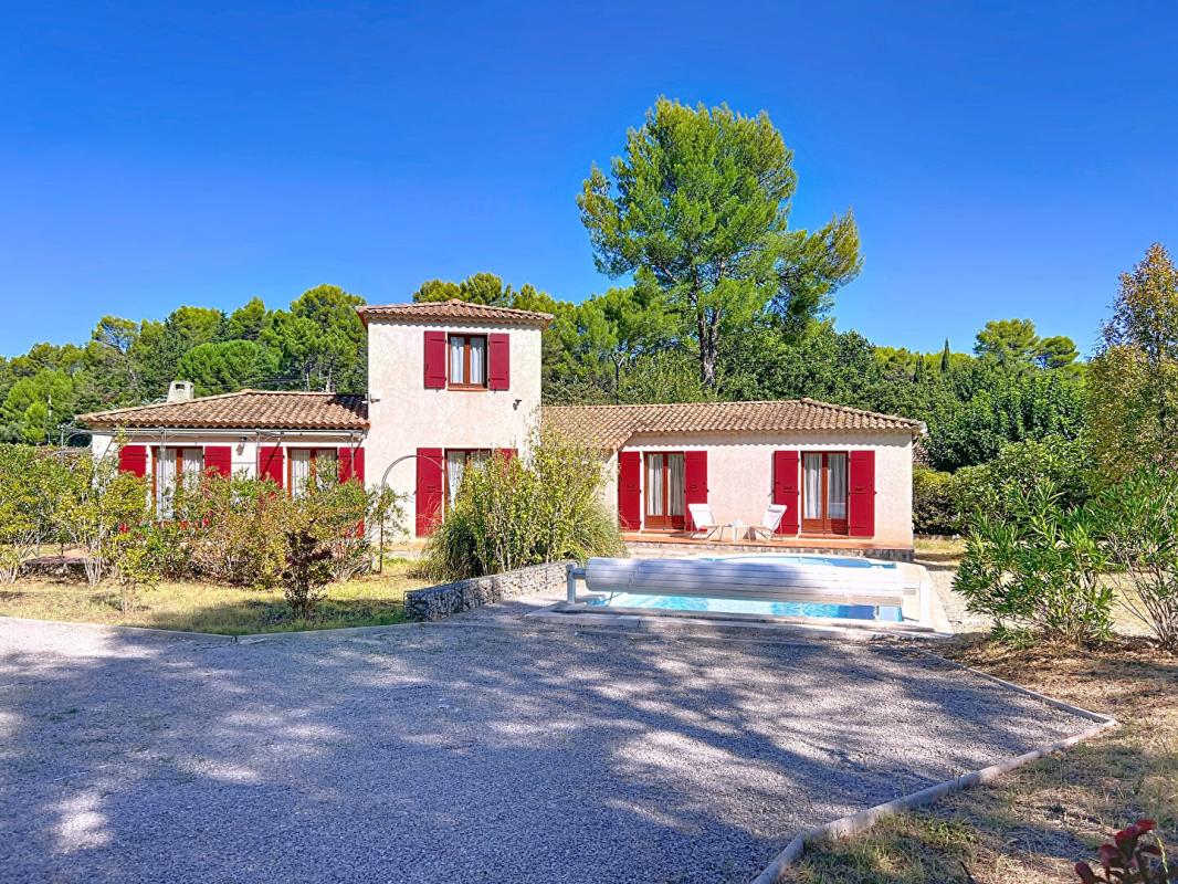 LE THORONET Au Thoronet Villa 5 pièce(s) de 114 m2, 3 chambres, terrain de 1500m², garage, piscine 1