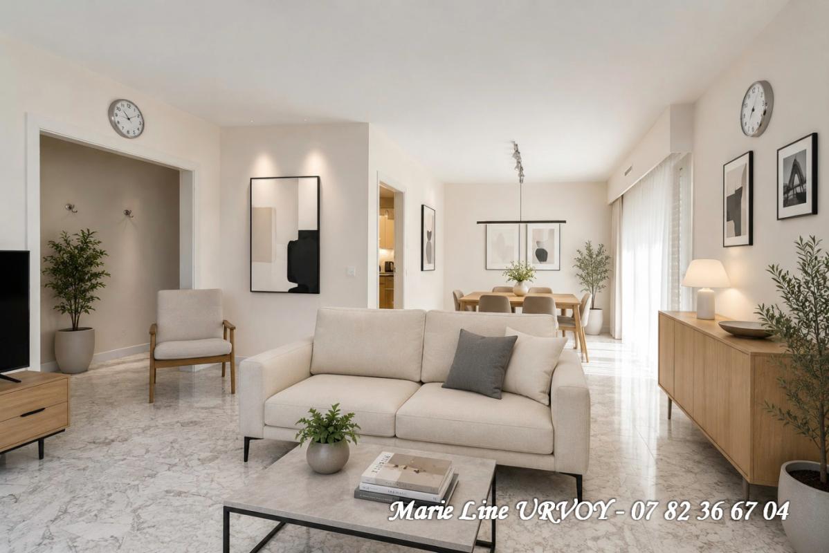 ANTIBES Appart T4 avec jardins privés, dans résidence de standing sécurisée avec piscine et tennis 3