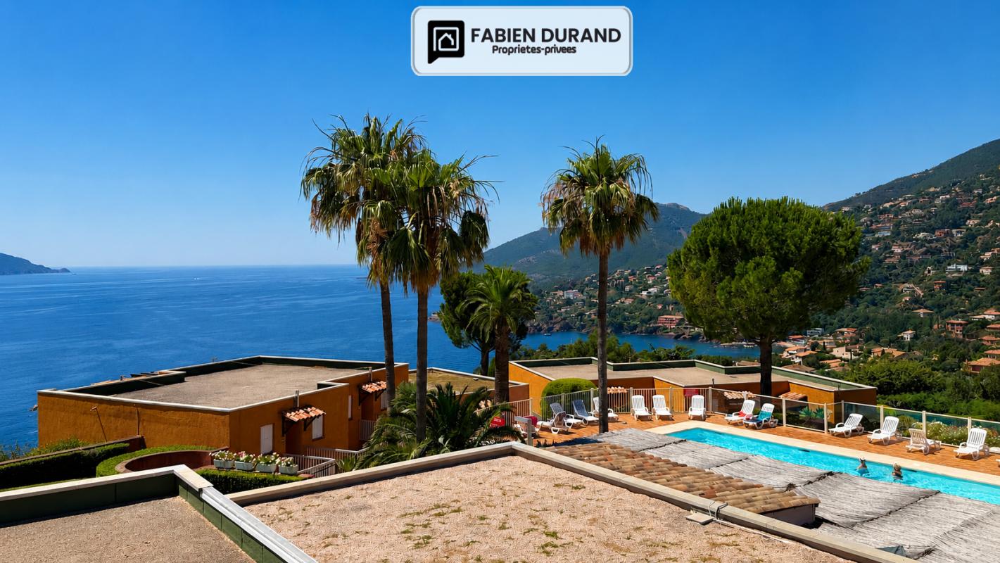 THEOULE-SUR-MER Appartement 2 pièces, Terrasse, Piscine vue mer panoramique 5