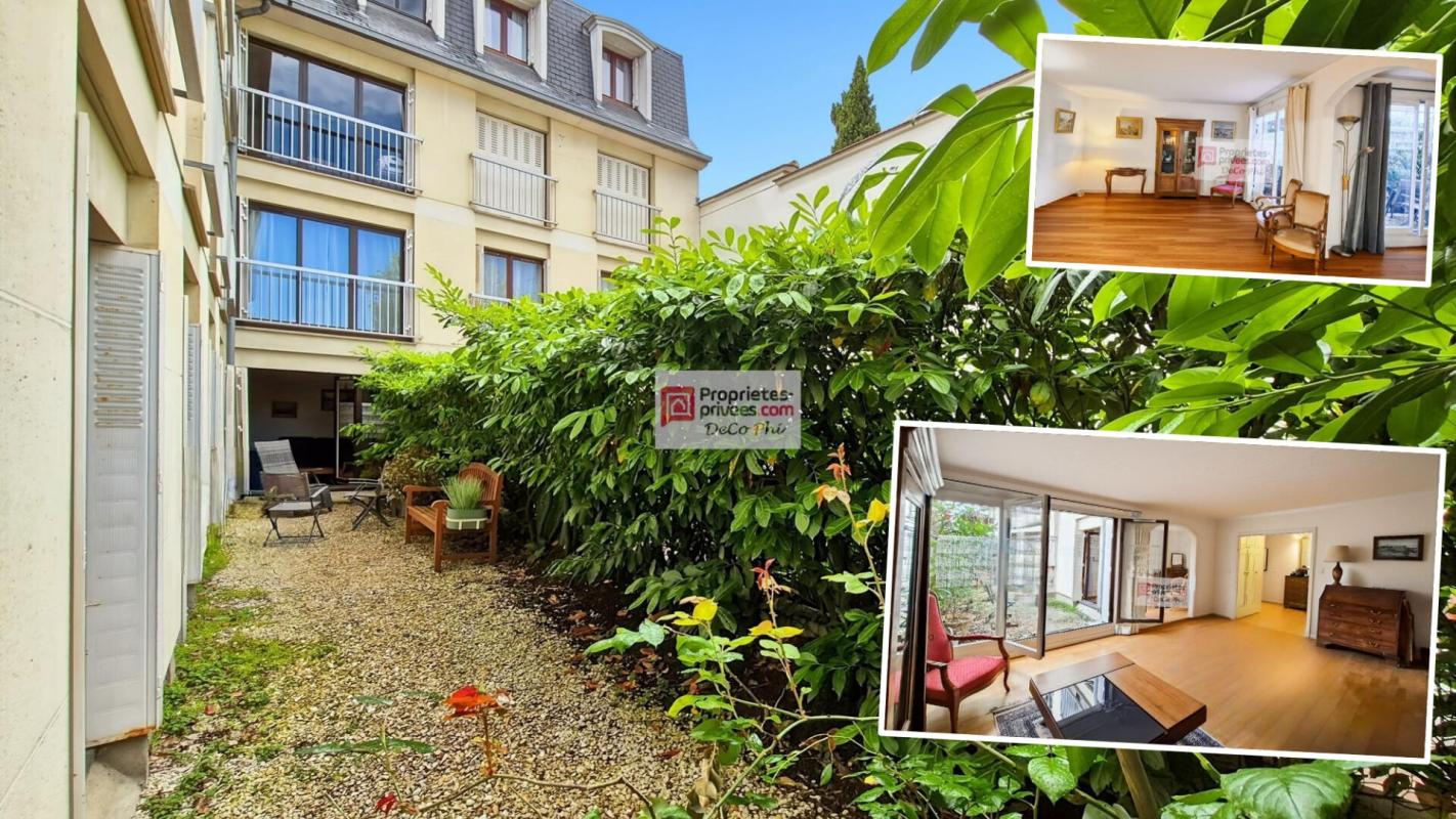 VERSAILLES Appartement 5 pièces 110 m2 avec jardin/terrasse Ermitage 15