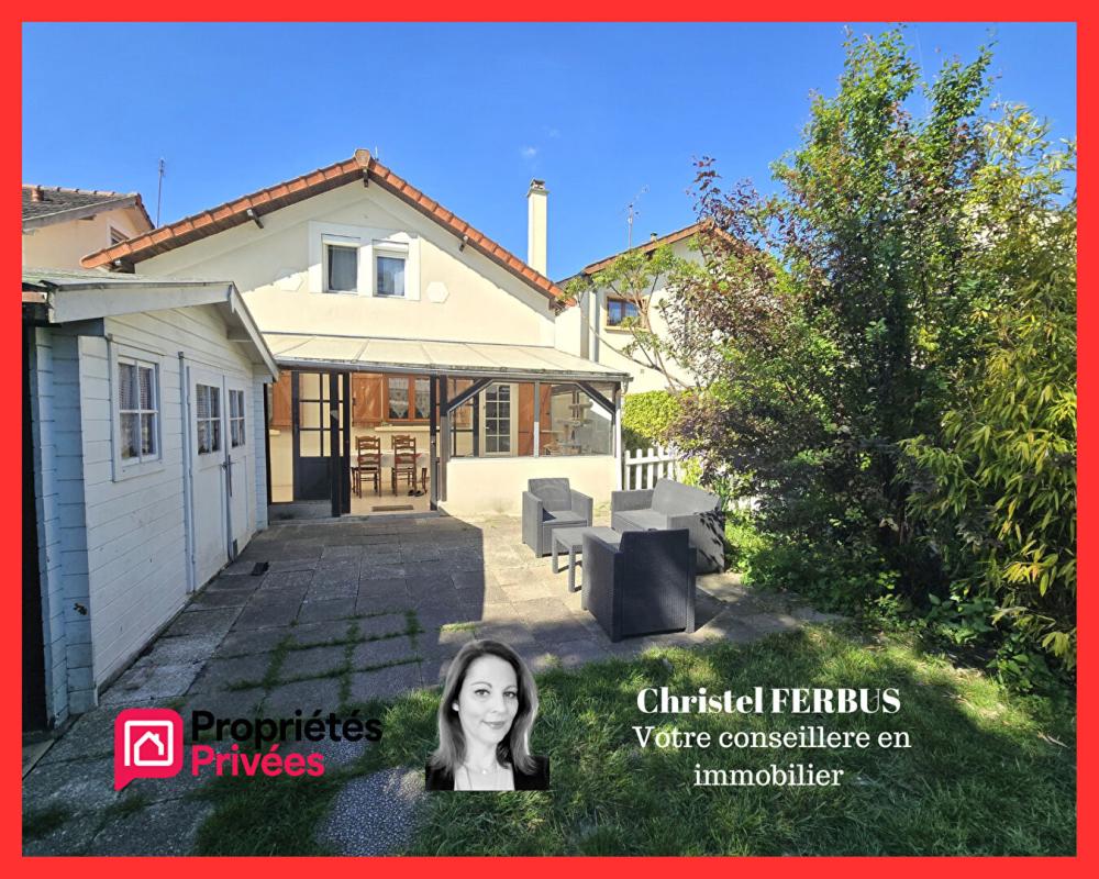 SEVRAN 93270 SEVRAN - Secteur FREINVILLE -Maison 6 pièces 127.50 m² - 4 chambres - 1Bureau - Jardin 1
